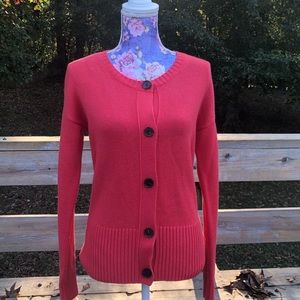 LOFT Coral Sweater